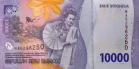 Indonésie, 10.000 Rupiah 2022, P.New - fotografie 2