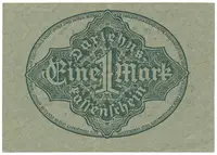 Německo, 1 Mark 1922, Ro.73a - fotografie 2