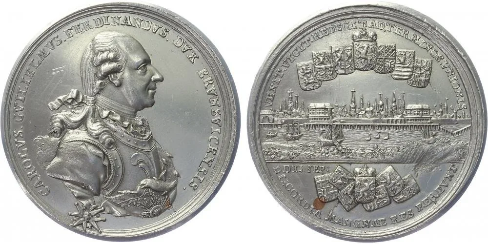 Německo - Braunschweig - Wolfenbüttel, Karl Wilhelm Ferdinand, 1780 - 1806 — 1