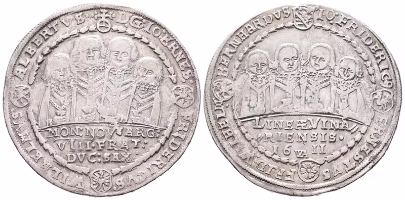 Sasko - Výmar, Tolar 1611