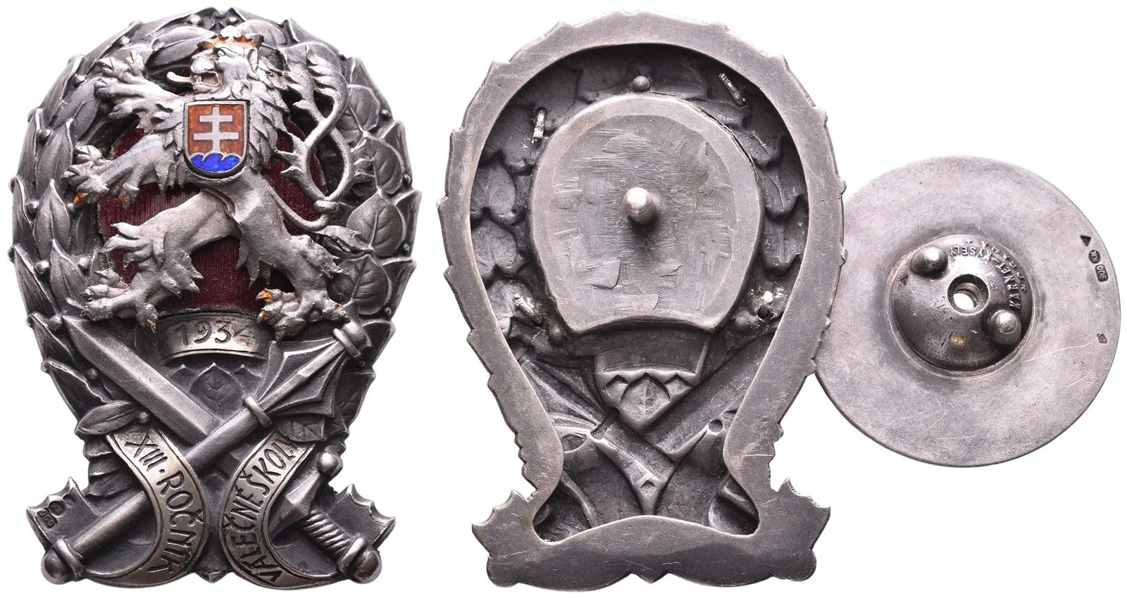 Československo - odznaky vojenských škol — 1