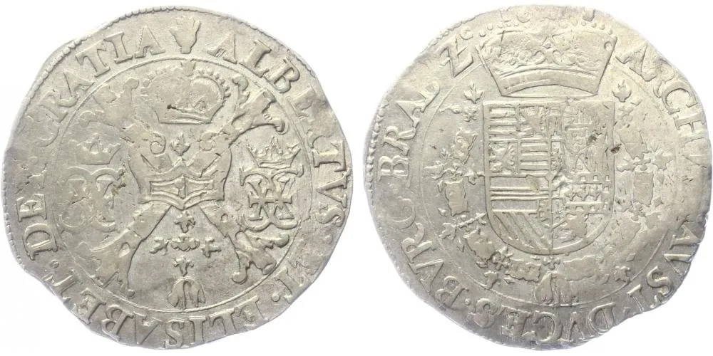 Nizozemí - Brabant, Albert a Isabella, 1598 - 1621 — 1