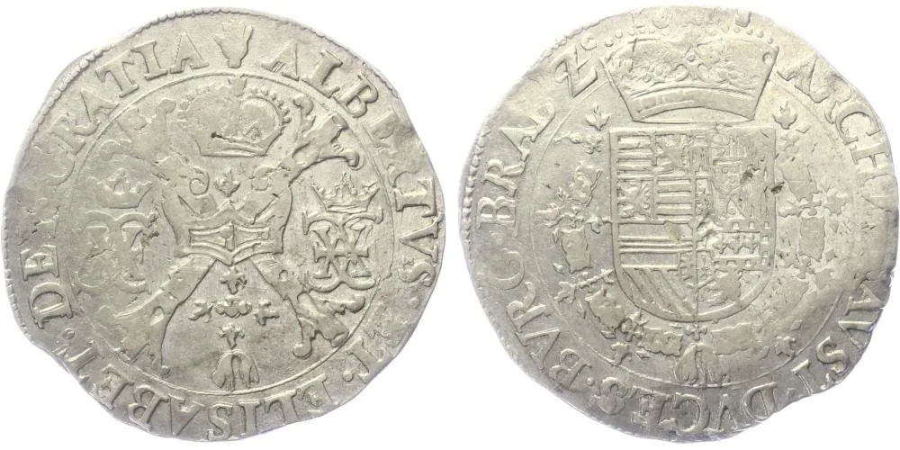 Nizozemí - Brabant, Albert a Isabella, 1598 - 1621 — 1