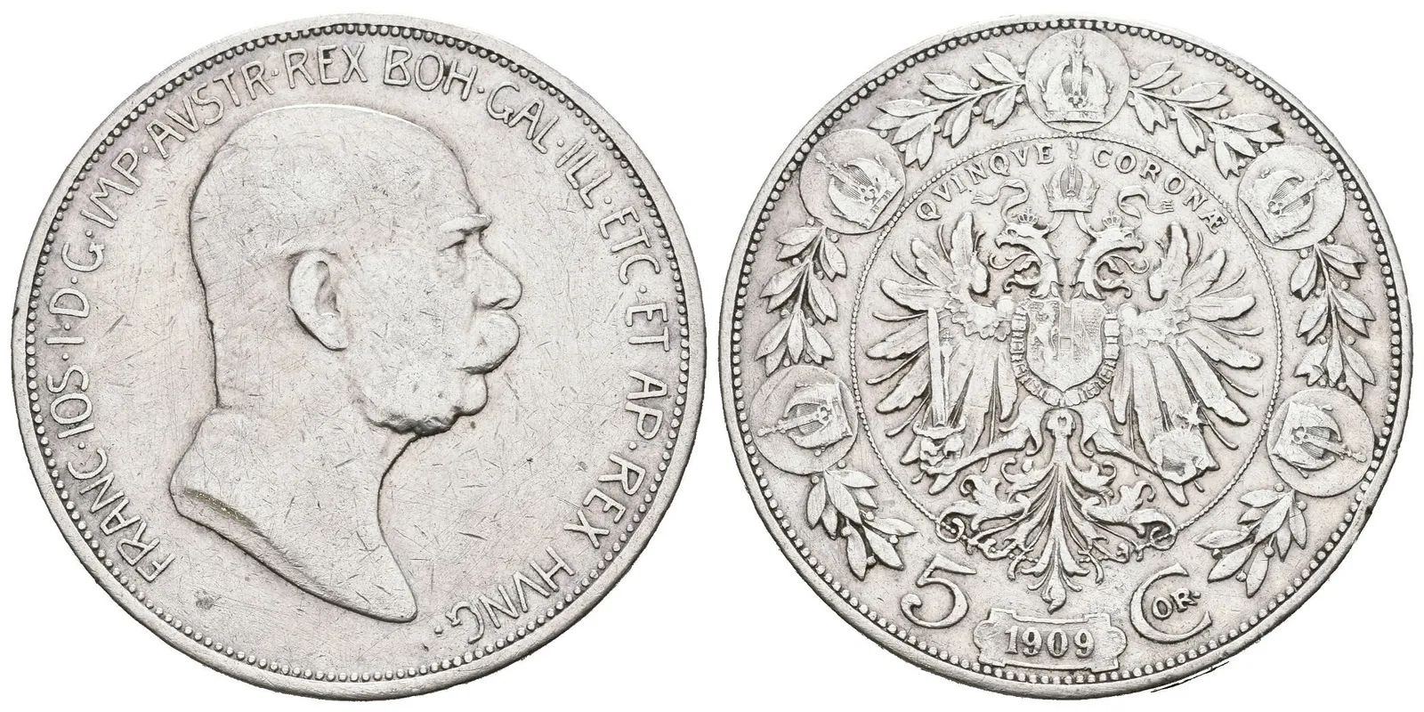 5 Koruna 1909