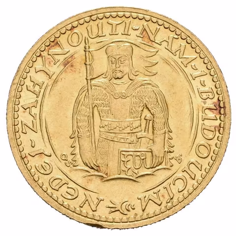 Dukát 1931 (raženo 43512 ks), velmi pěkné zachovalosti, lesk, patina,