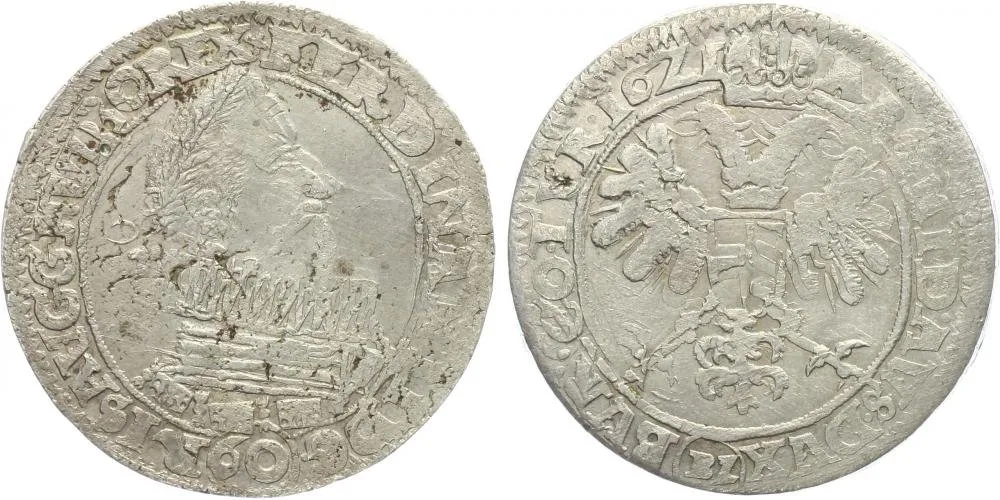 Ferdinand II., 1619 - 1637 (Mince kiprová) — 1