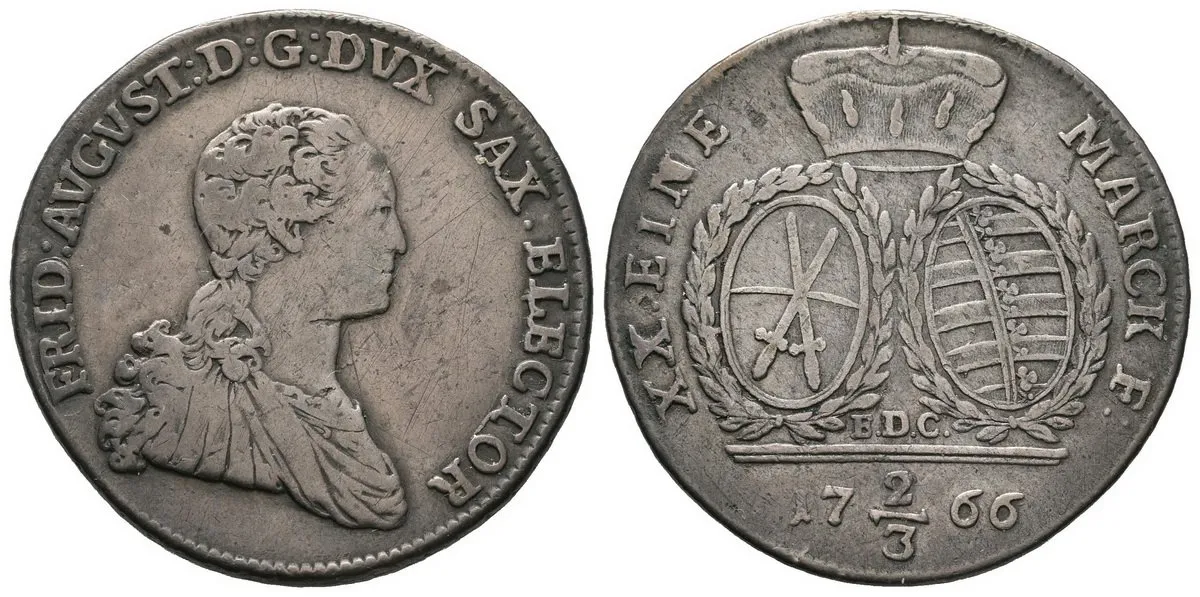 Sasko, Friedrich August III./I., 1763 - 1827 — 1