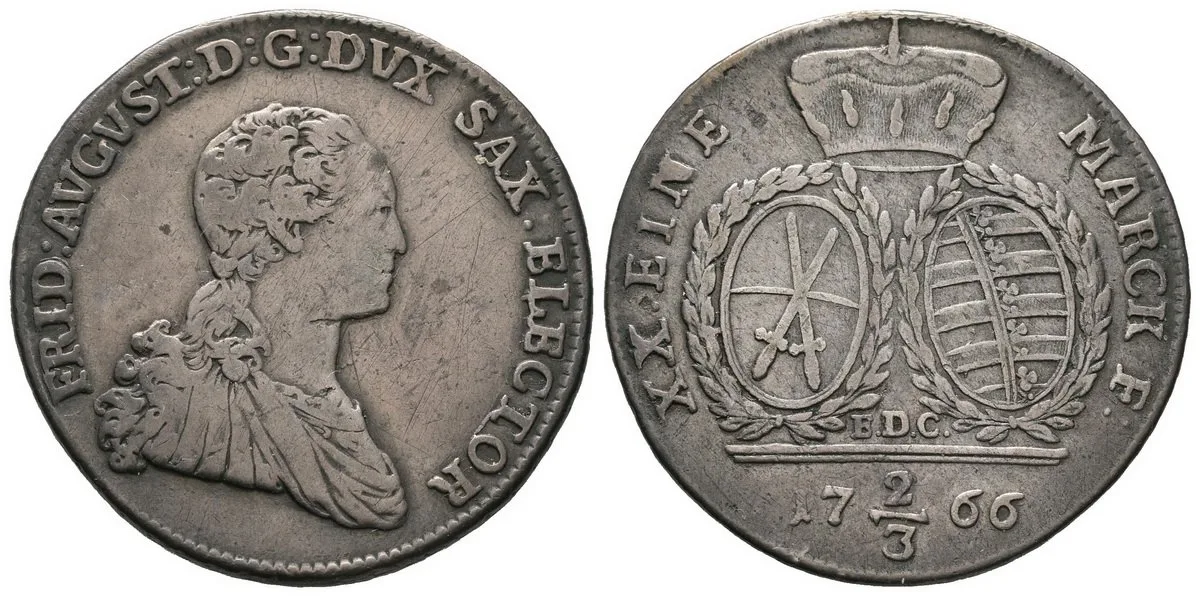 Sasko, Friedrich August III./I., 1763 - 1827 — 1