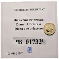 Velká Británie - Princezna Diana - fotografie 2