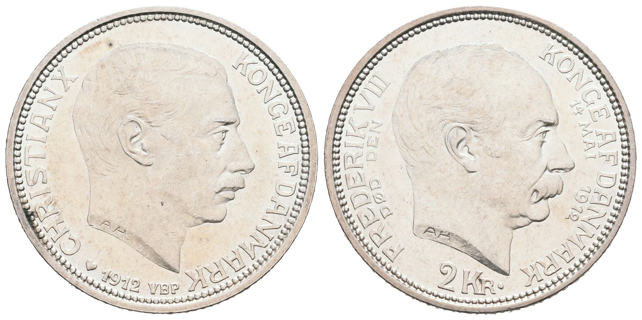Dánsko, 2 Koruna 1912 - Pamětní