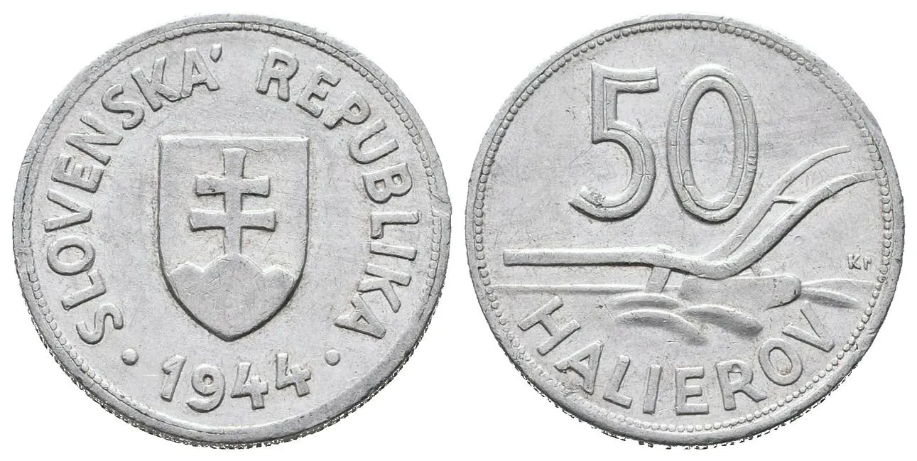 50 Haléř 1944, vzácný