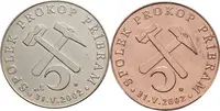 AR + AE Medaile 1992 - Památce obětí březohorské důlní katastrofy. Ag 0,925, 30 mm (14,72 g) — 2