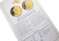 Alderney, 1 Pound 2006 - William Shakespeare - fotografie 2