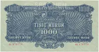 1000 Koruna 1944, SPECIMEN, Hej.61a.S1