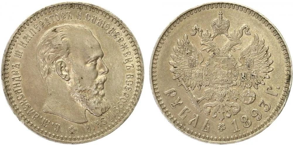 Rusko, Alexander III., 1881 - 1894 — 1