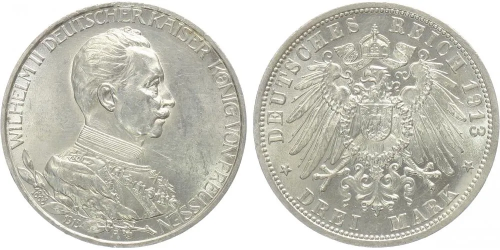 Prusko, Wilhelm II., 1888 - 1918 — 1
