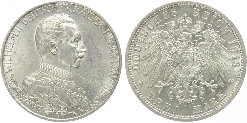 Prusko, Wilhelm II., 1888 - 1918 — 1