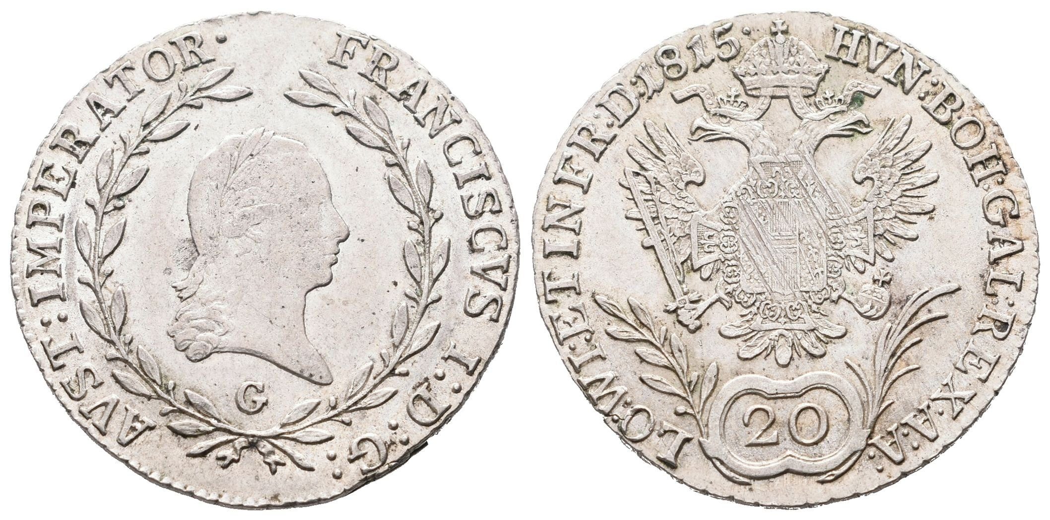 František II., 20 Krejcar 1815 G