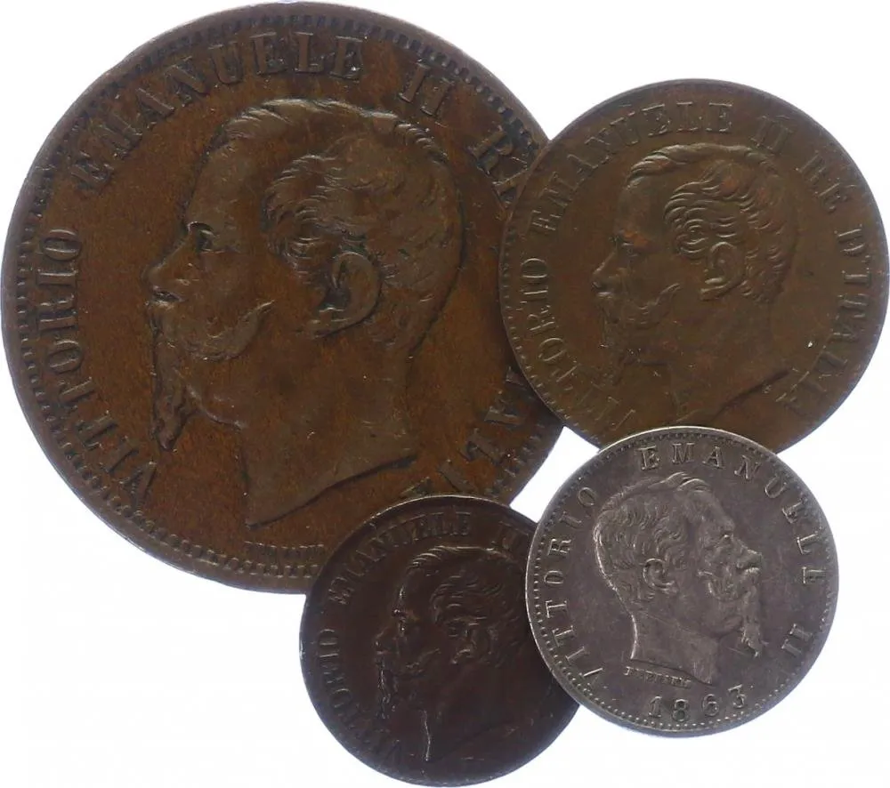 Itálie, Vittorio Emanuele II., 1861 - 1878 — 1