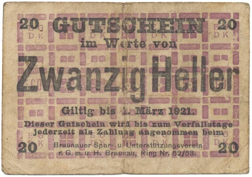 Nouzovky české od roku 1914 — 1