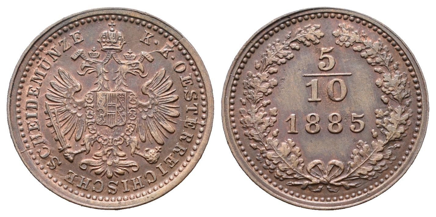 5/10 Krejcar 1885