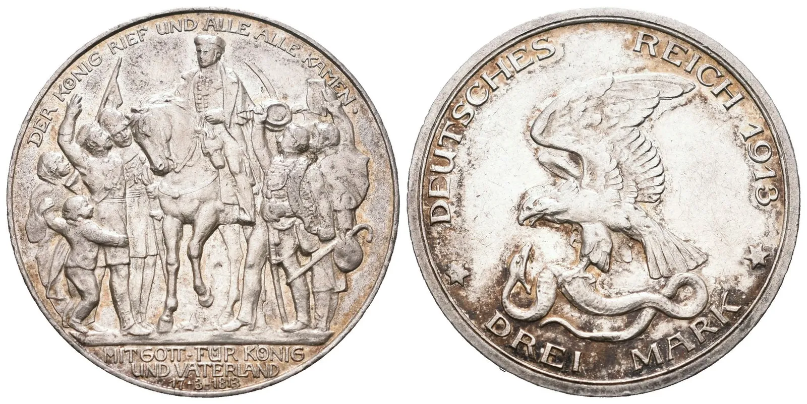 Prusko, 3 Marka 1913 A - Provolání