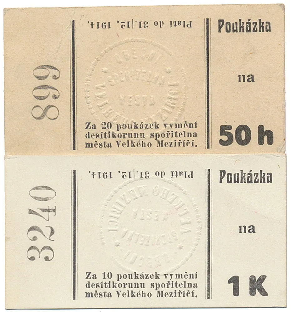 Nouzovky české od roku 1914 — 1