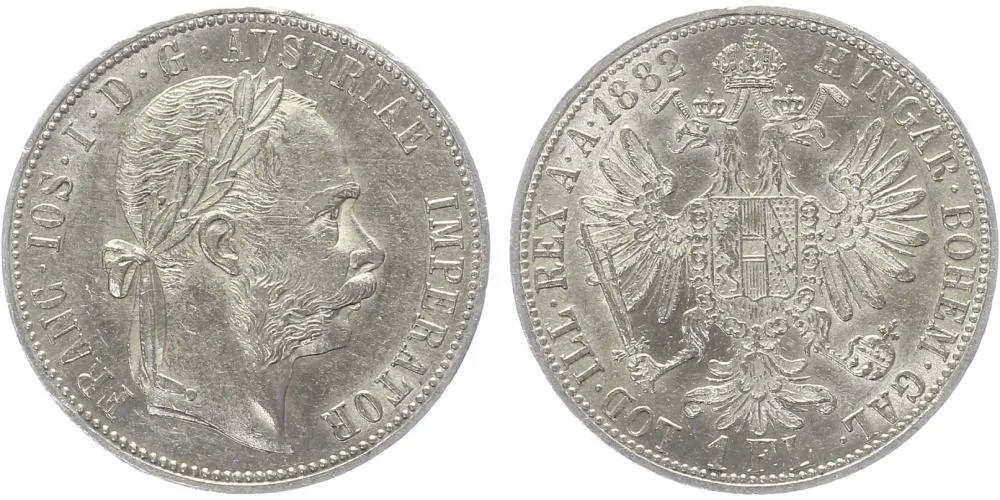 Rakouská a spolková měna, 1857 - 1892 — 1