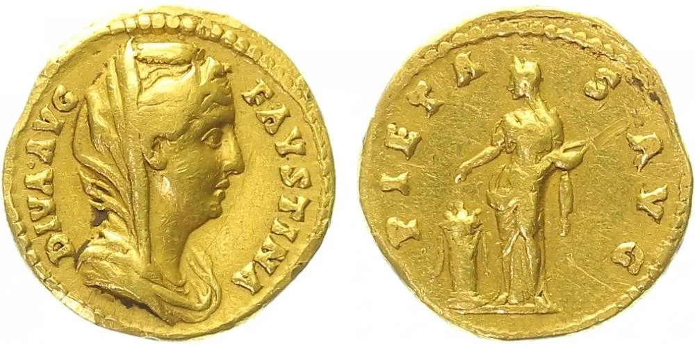 Faustina senior, manželka Antonina Pia — 1
