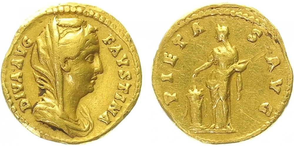 Faustina senior, manželka Antonina Pia — 1