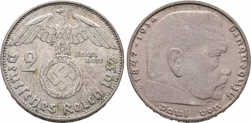 III. říše, 2 Marka 1937 D