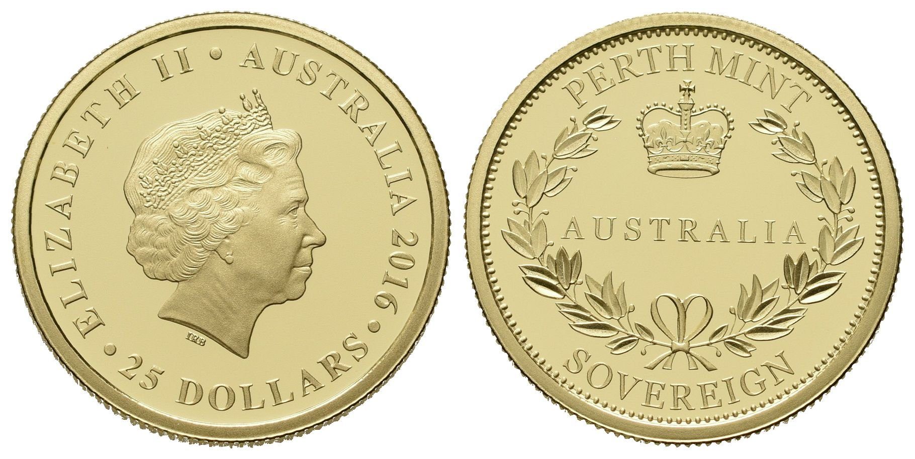 Austrálie, 25 Dollars 2016 - Australia Sovereign