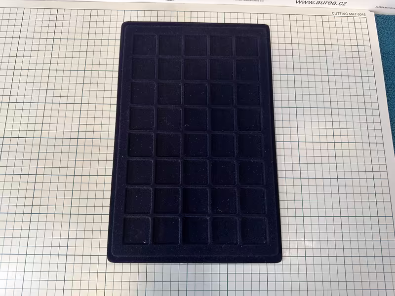 Použité - Mincovní plato - Rozměr foto