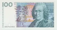 Švédsko, 100 Kronor 1996, P.57a