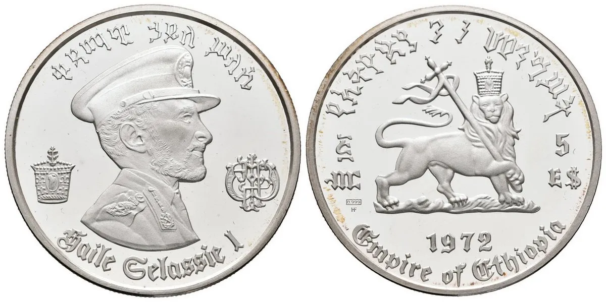 Etiopie, Haile Selassie I., 1930 - 1936, 1941 - 1974 — 1