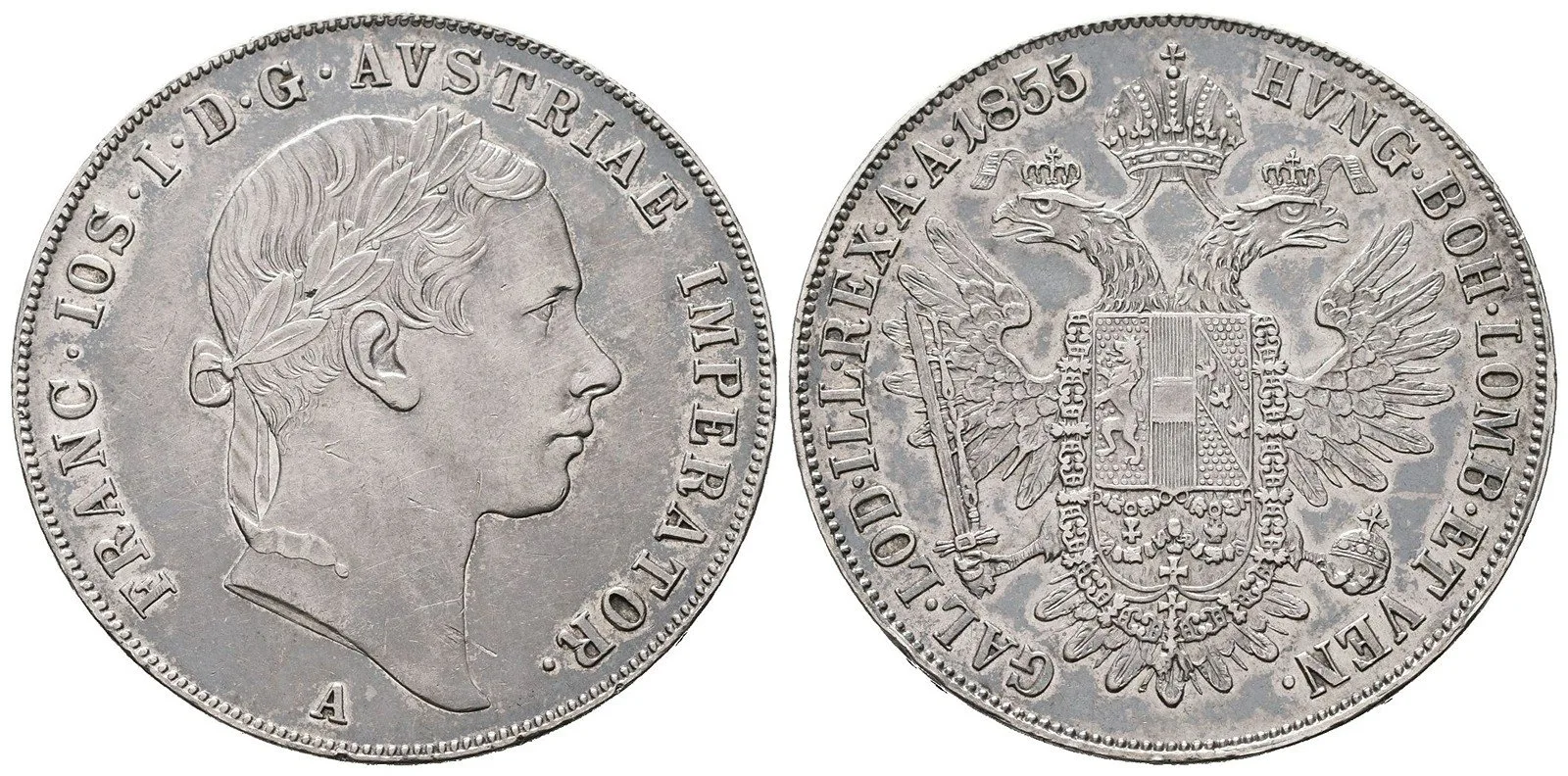 Konvenční měna, 1848 - 1857 — 1