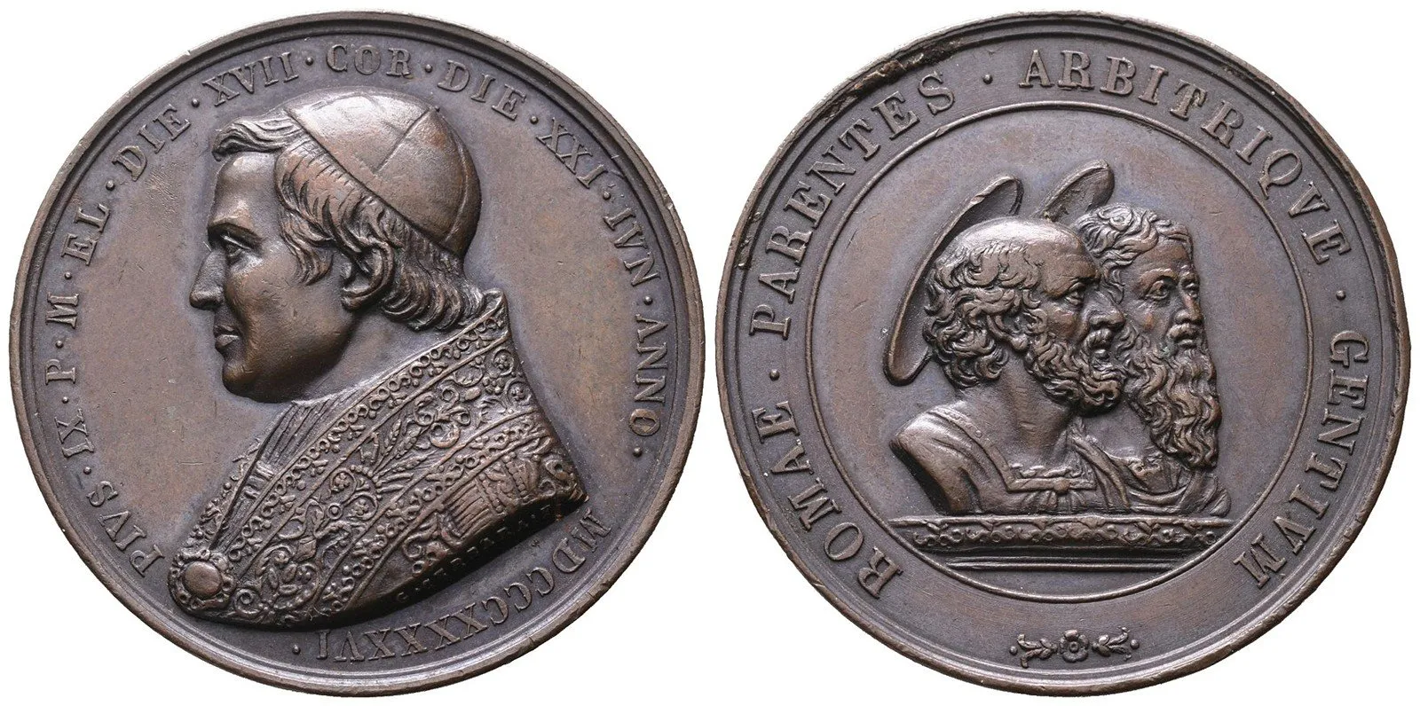 Vatikán, Pius IX., 1846 - 1878 — 1