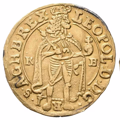 Dukát 1692 KB, Kremnica, Husz.1321, pěkná zachovalost,