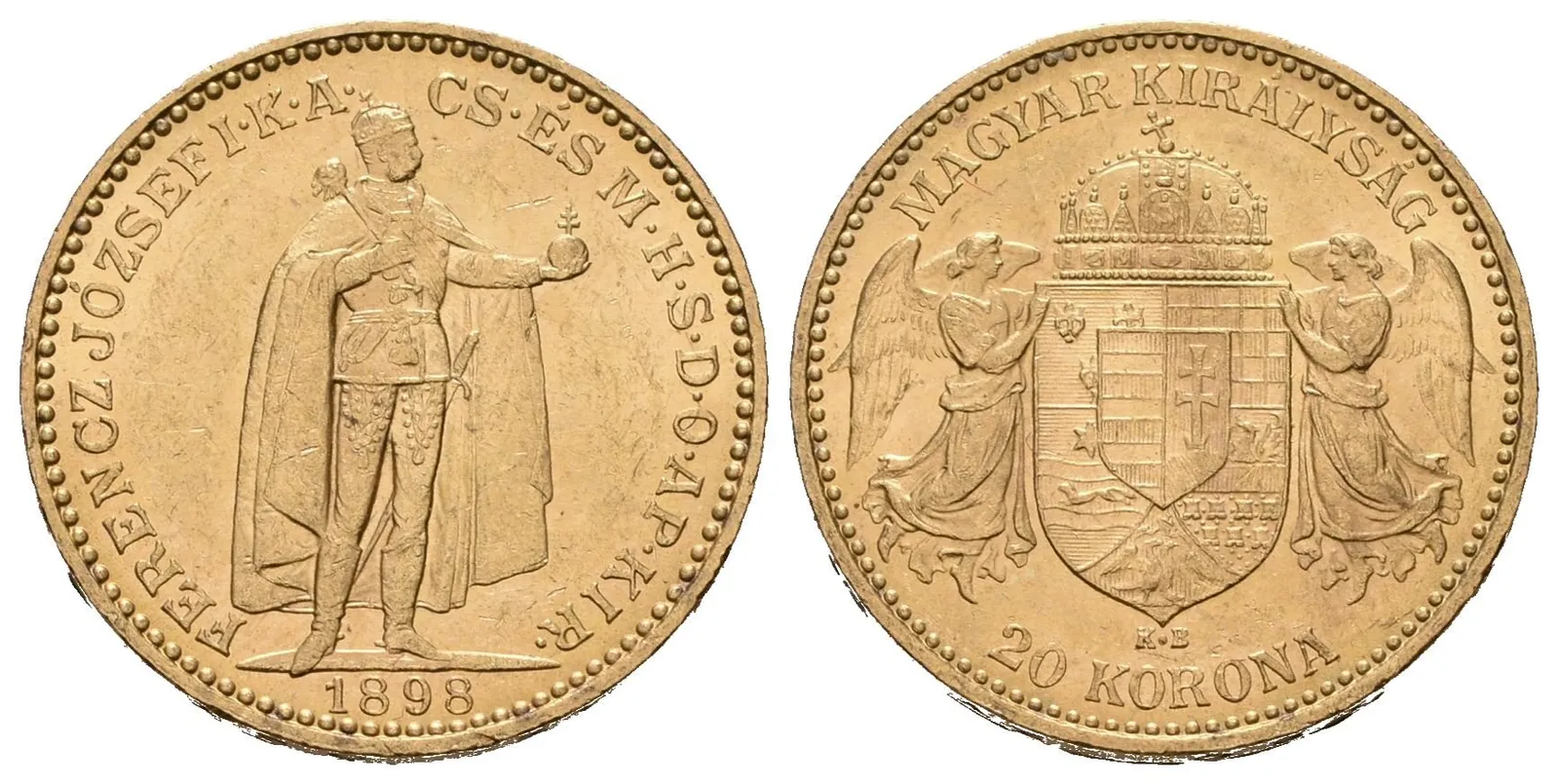 20 Koruna 1898 KB