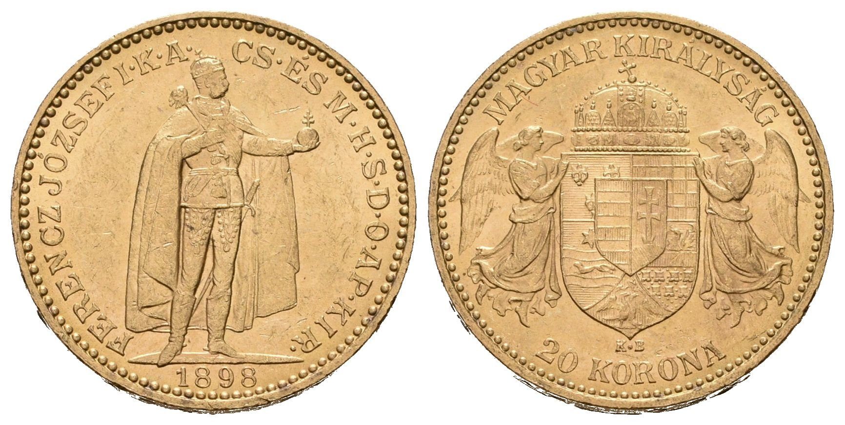 20 Koruna 1898 KB