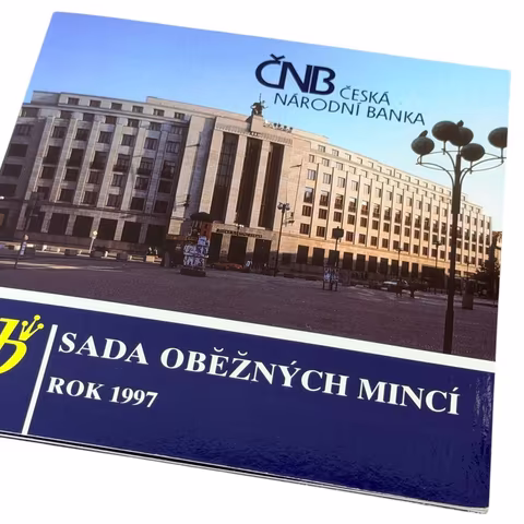 Sada oběžných mincí 1997 - ČNB_9 ks