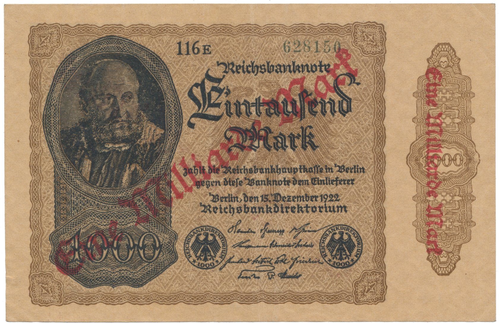 Německo, 1 Milliarde Mark 1923, Ro.110g