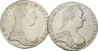 Tolar 1780 SF, novoražba, lesk, patina, rysky_2 ks — 2