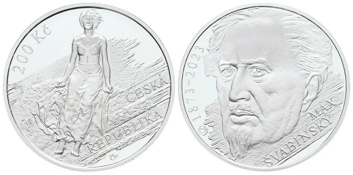 200 Kč 2023 - Max Švabinský