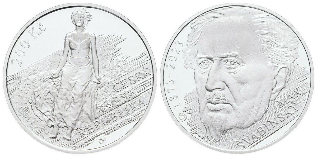 200 Kč 2023 - Max Švabinský