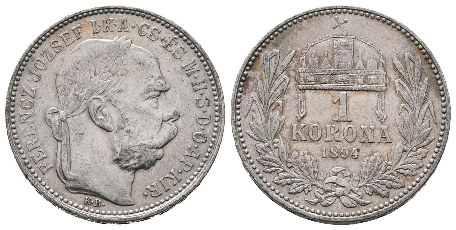1 Koruna 1894 KB