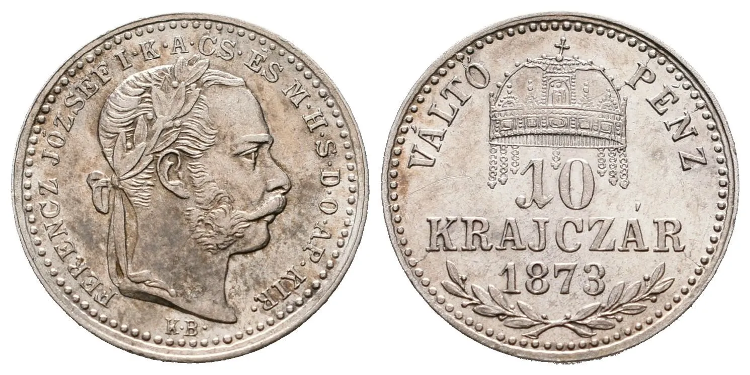 10 Krejcar 1873 KB