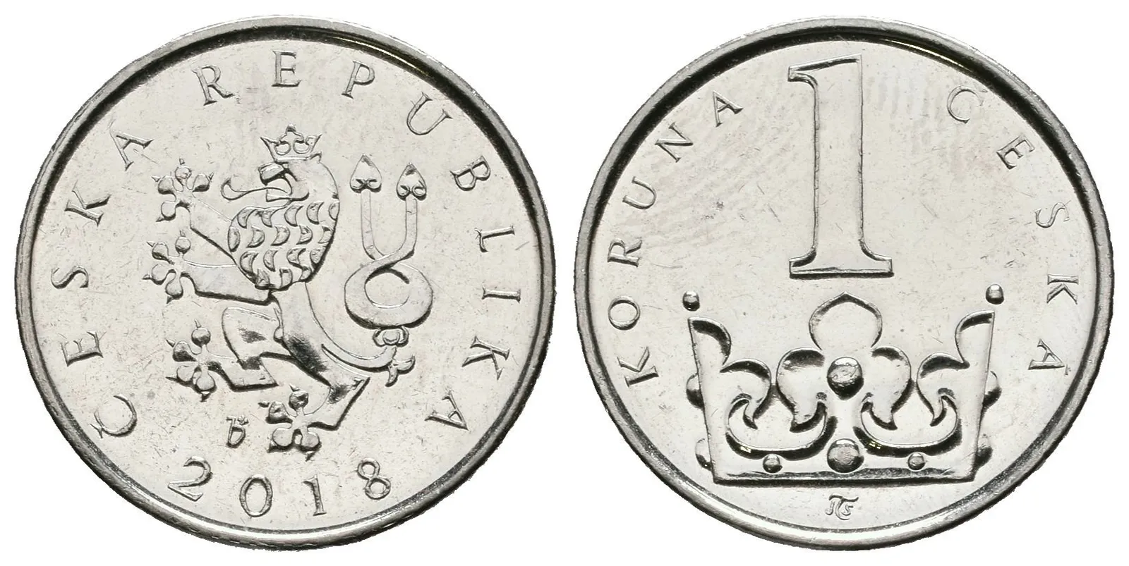 1 Koruna 2018