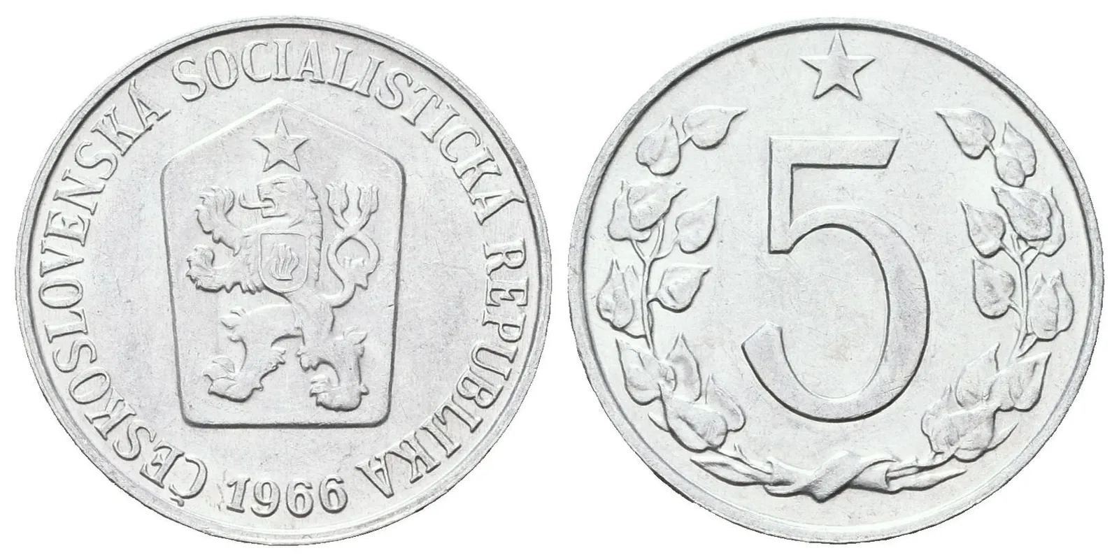 5 Haléř 1966