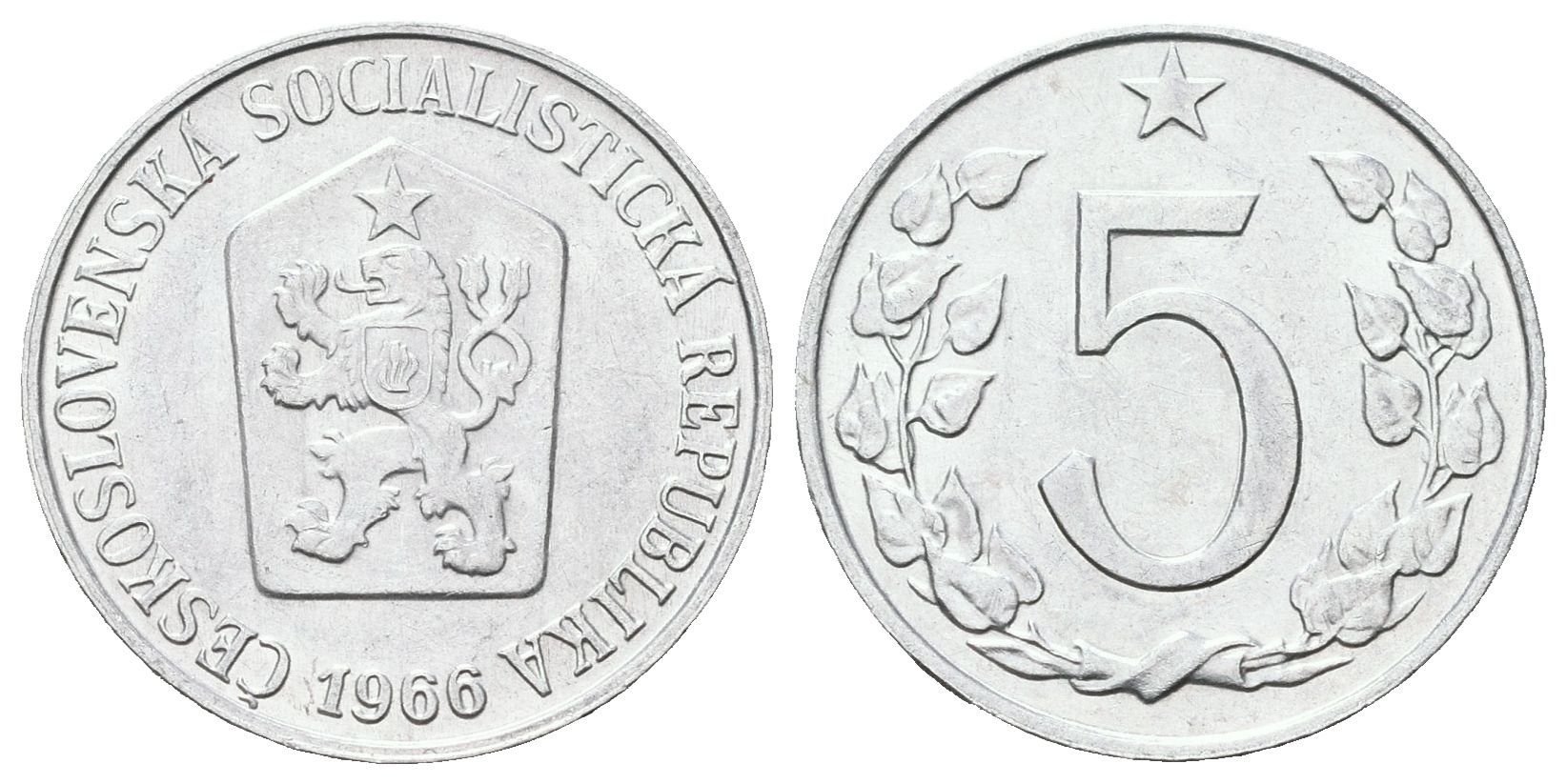 5 Haléř 1966